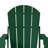 Outdoor Folding Adjustable Adirondack Chair With Cup Holder & Hideaway Ottoman-1365821761