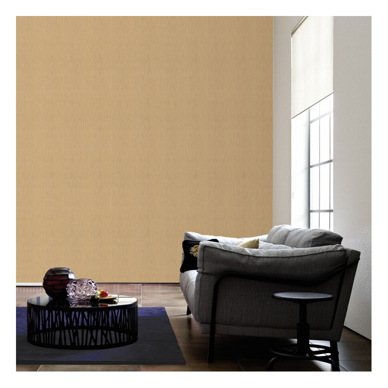 Tessuto 10.05m x 53cm Wallpaper, Bronze and orange