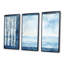 «White and Blue Winter Forest Collage VII - Winter Landscape», art mural-441274635-441274634