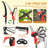 30FT Manual Pole Saw Tree Trimmers Long Handle Pruner Set-112401260