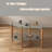 Harshan Glass Top Single Coffee Table-1626382480