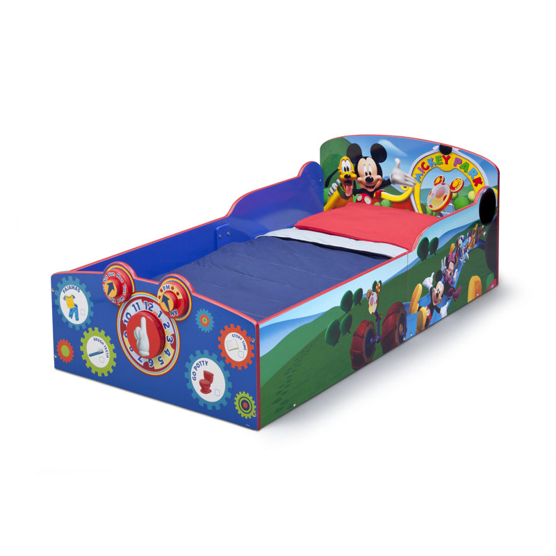 Mickey Mouse Interactive Wood Toddler Bed