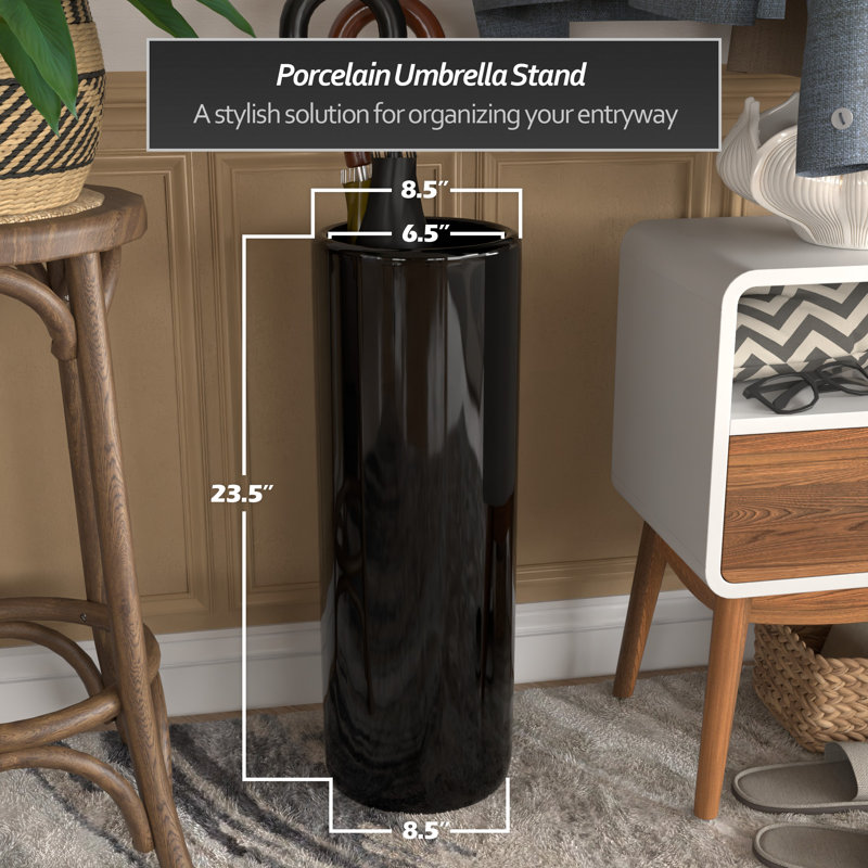 Umbrella Stand, Black