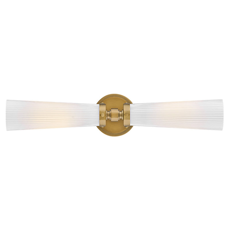 Jude 2 - Light Bath Sconce, Heritage Brass