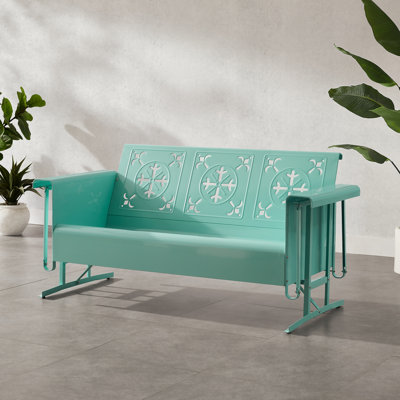 Passmore Retro Outdoor Sofa Glider by Winston Porter