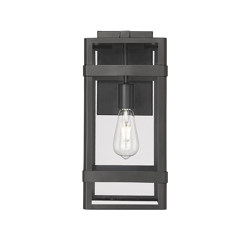 Applique murale d'extérieur 1 lumière Dawnridge, H 17,25 po x l 7,5 po x P 9 po
