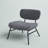  Galgano 25" Wide Armless Slipper Chair with Corduroy Upholstery