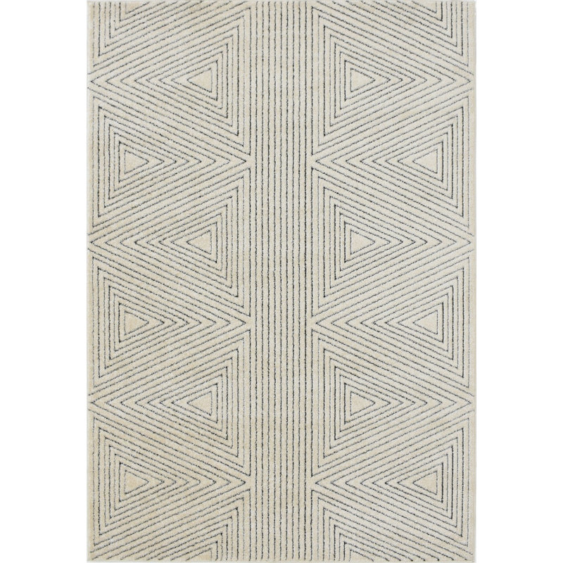 Neace Indoor Rug, Rectangle 5' x 7'