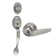 Coventry Handleset with Deadbolt and Door Lever and Rosette
