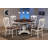Azura 4 - Person Solid Wood Top Pedestal Dining Set