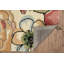 Tapis beige touffeté à la main-190380344