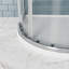Offset Curved Shower Enclosure - 1900 x 1200 x 900 mm Walk In Corner Cubicle-94338713