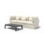 Ensemble de sièges multi-chaises 4 pièces Valliere