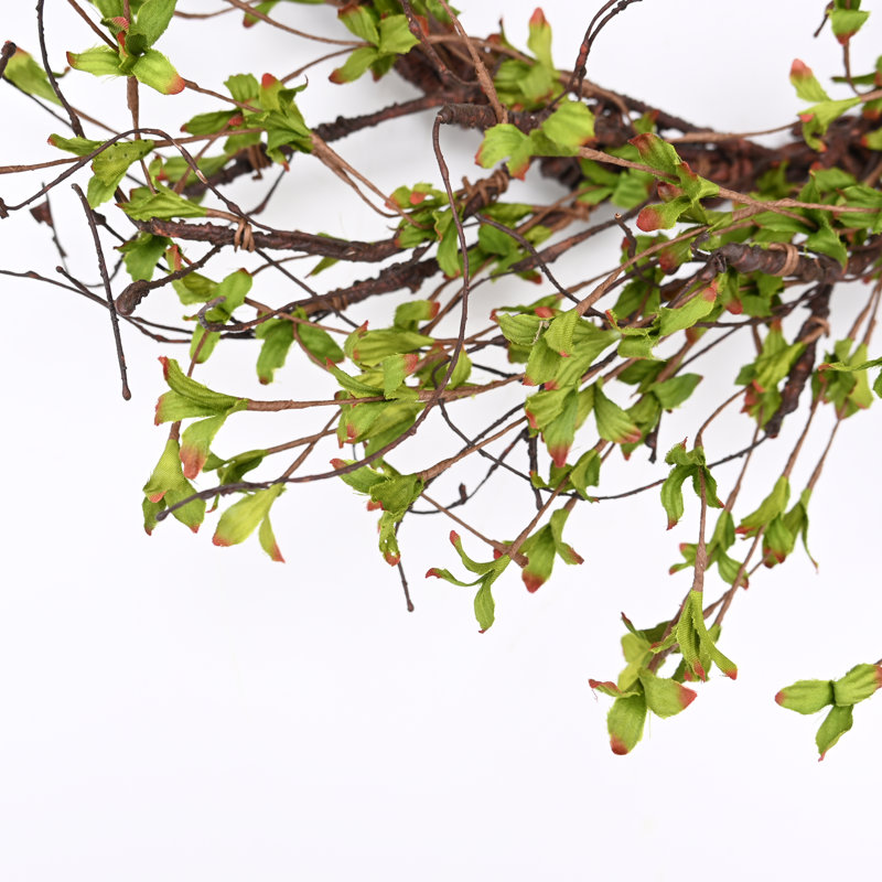 22" Handmade Spring Branch Wreath