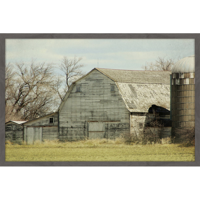 Barn Profile - Single Picture Frame Print, 61 cm H x 91 cm W