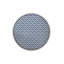 Tapis bleu délavé à motif géométrique mixte-860489482