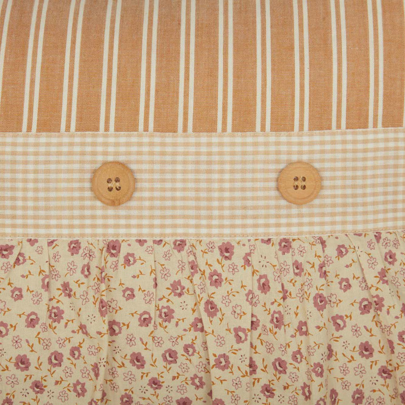 Cotton Reversible Throw Pillow