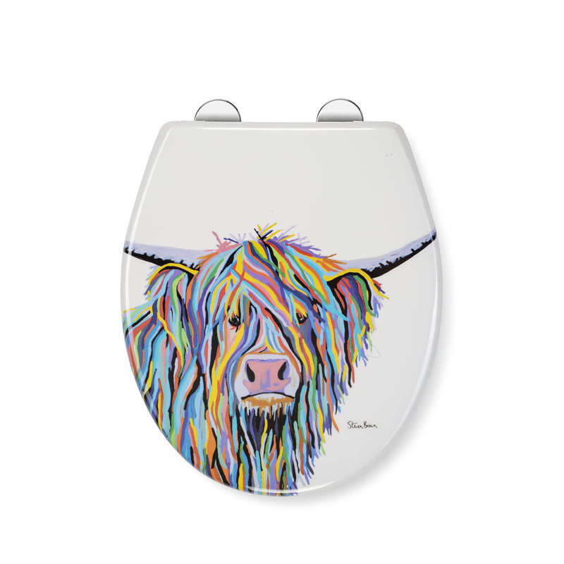Angus Soft Close Round Standard Toilet Seat