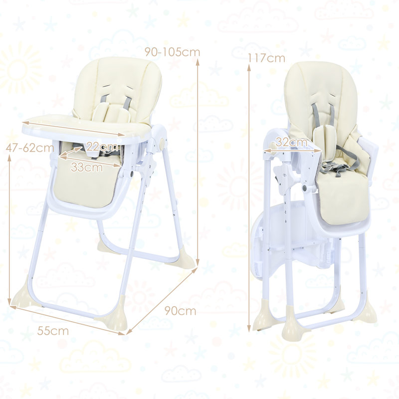 Sturminster High Chair, Beige
