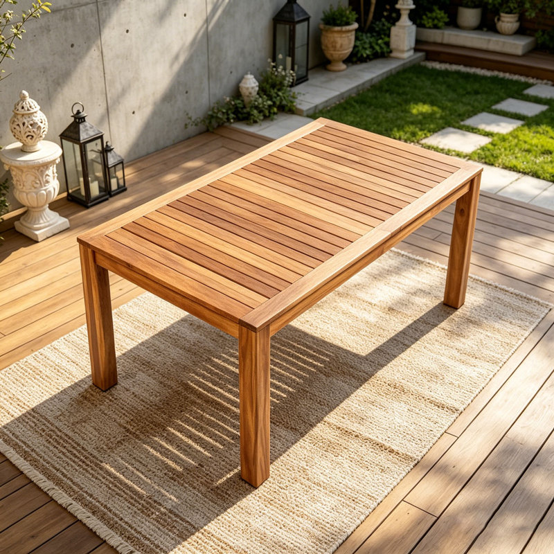 Table de salle à manger de patio