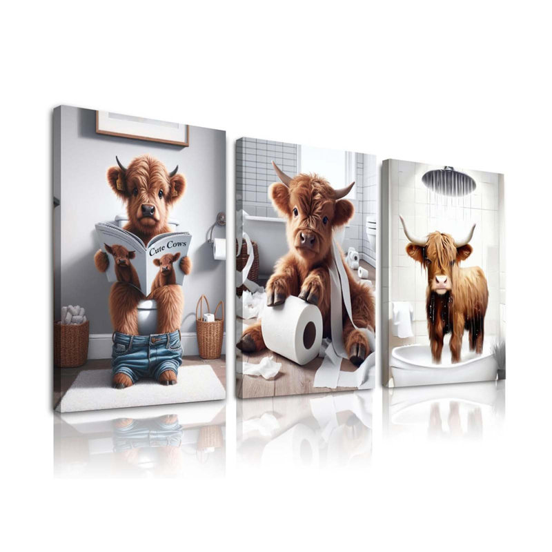 3 Piece Wrapped Canvas Print
