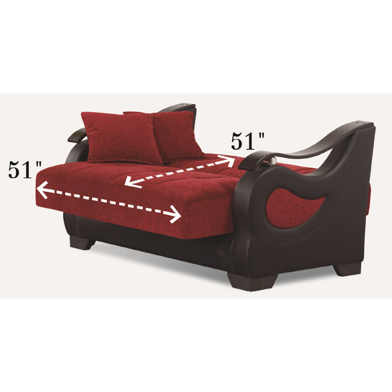 Gratton Upholstered 51'' Loveseat