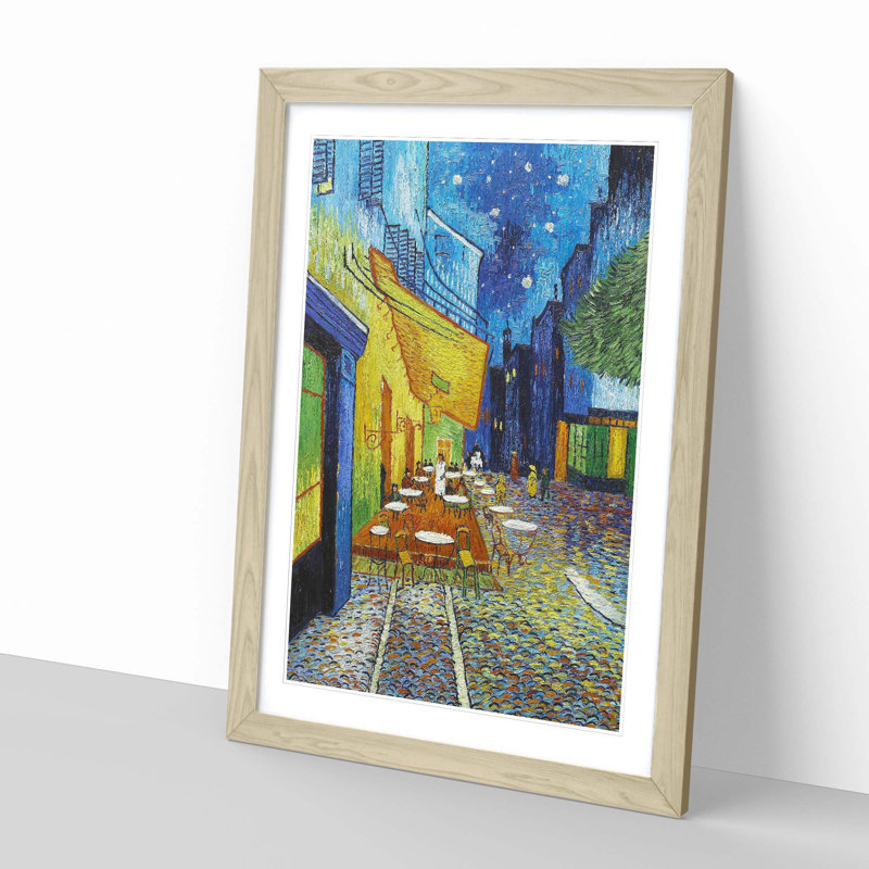 Vincent Van Gogh - Single Picture Frame Painting, Oak
