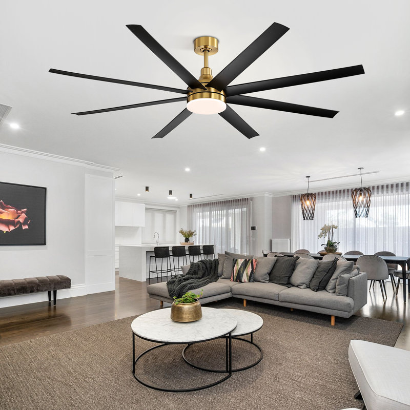 Independence 72 in. Midnight Chrome Dual Threaded Ceiling Fan Extension Downrod Independence 72 in. Midnight Chrome Dual Threaded Ceiling Fan Extension Downrod