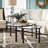 Gaia Glass Top Nesting Coffee Table-1036235385