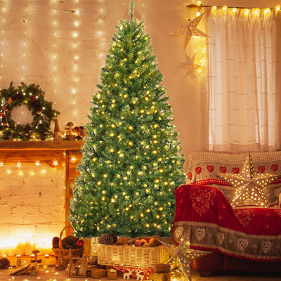 Lighted Artificial Christmas Tree