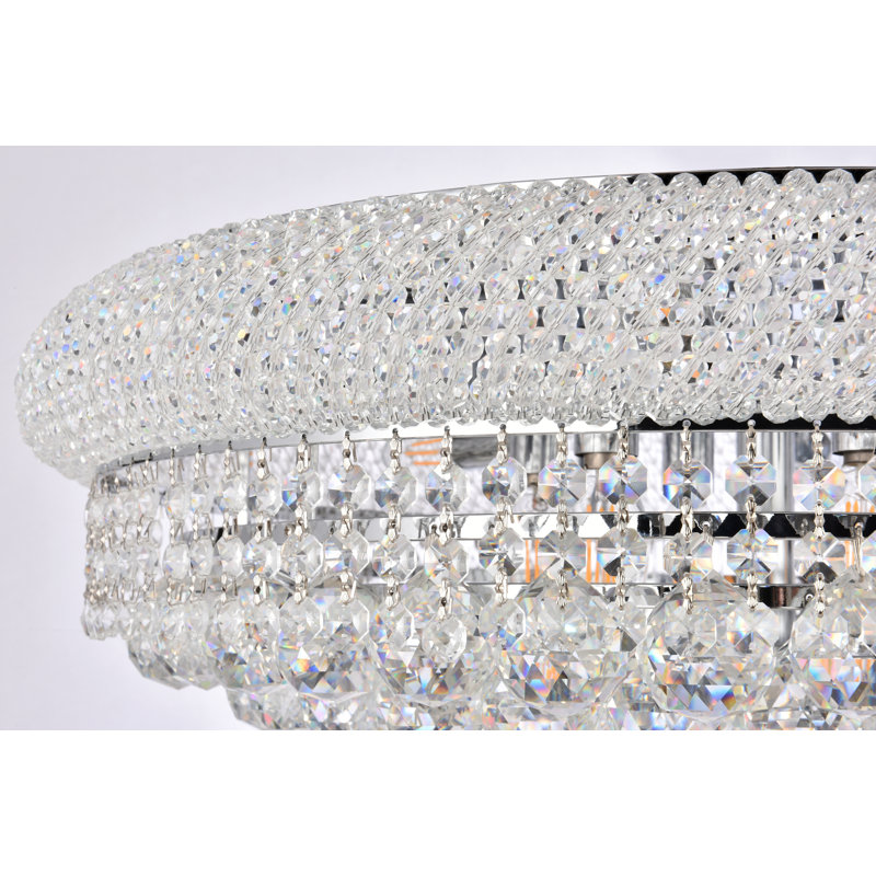 Ston Easton Flush Mount, Chrome