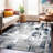 Willington Gray/Blue/White Area Rug-309483132