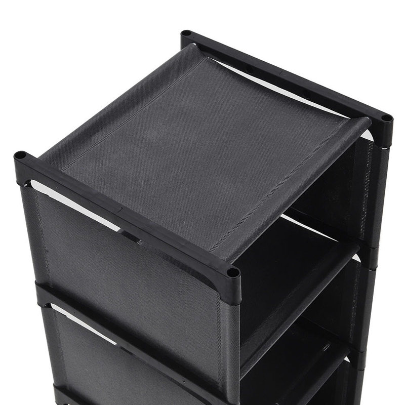 8 Pair Stackable Shoe Rack