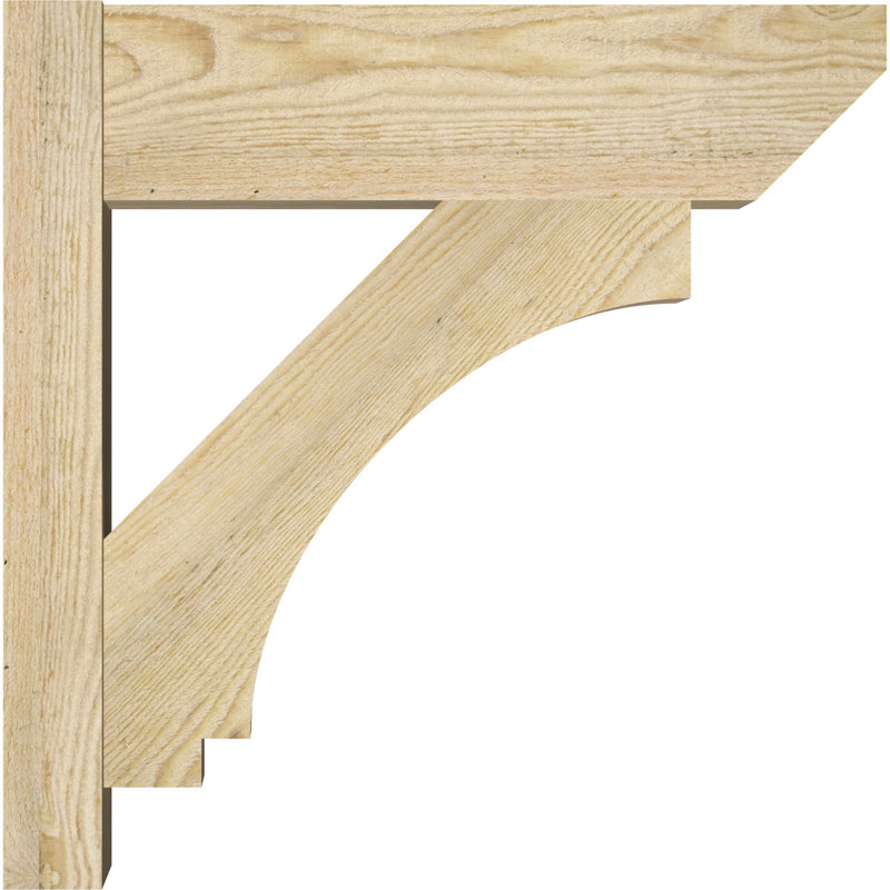 Impérial à lattes Imperial, P 18 po x H 18 po, 8" W Western Red Cedar (Rough Sawn)