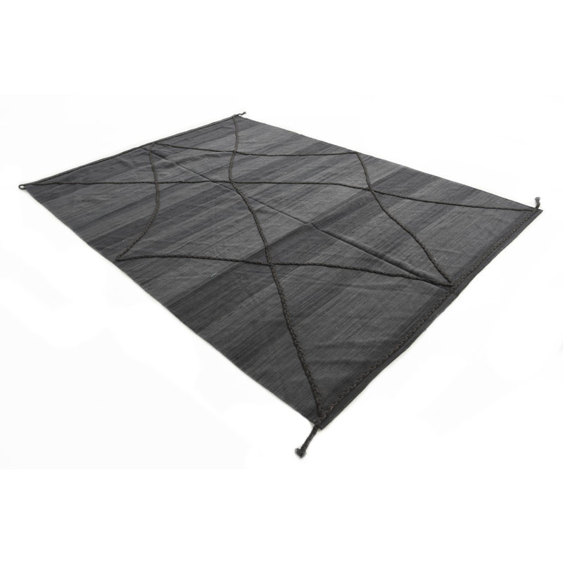 Tapis gris graphite 7 x 10 Pinson