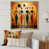 Gold Single Picture Framed