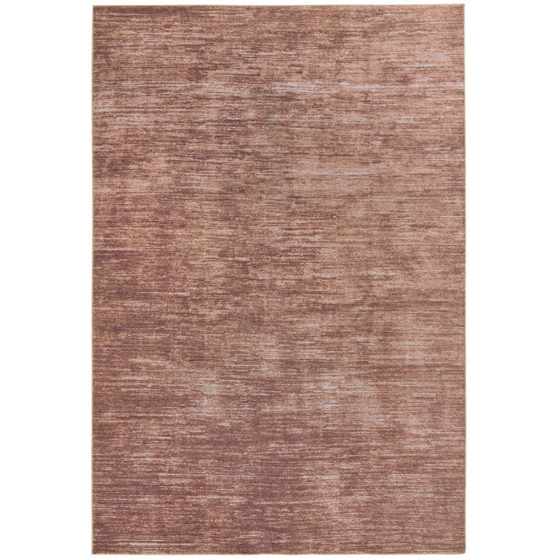 Tapis en chenille Power Loom brun, Rectangle 8 pi 4 po x 12 pi