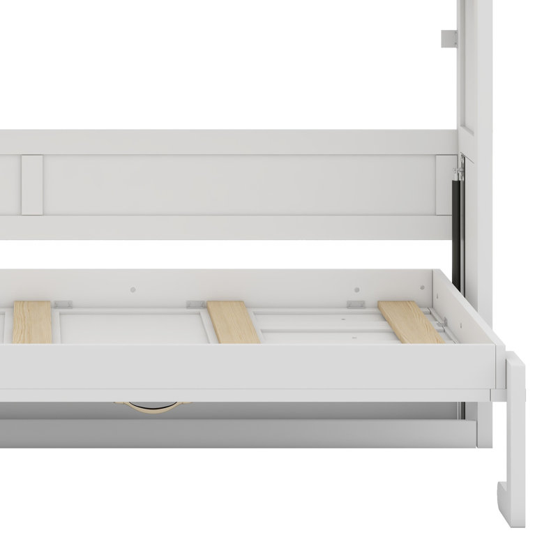 Lit escamotable avec lumière DEL, Blanc