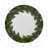 Evergreen Vegan Leather Round Coasters