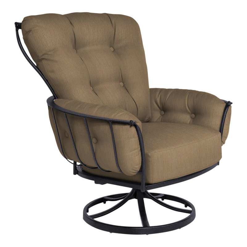 Monterra Outdoor Rocker Chair, Sahara Cafe, Graphite