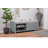 Distressed Shutter Storage Bench with Acacia Veneer for Retro Charm for Living Room, Entryway ()-328384136