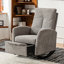Chaise berçante d'appoint avec dossier haut-1401620823