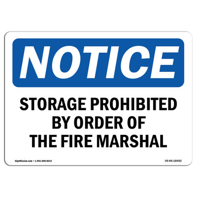 Notice Sign