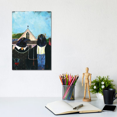 Whine 30 by Barton DeGraaf - Wrapped Canvas Painting