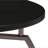 Dark Grey and Black Nickel End Table