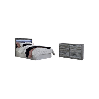 Ensemble de commode double 2 pièces Kaisee