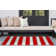 Tapis d'extérieur à rayures Cabana