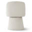 Tabouret de coiffeuse pivotant rembourré Modern