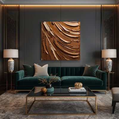 Art abstrait sur toile 77