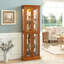 Armoire lumineuse Curio avec tablettes réglables-1585724745
